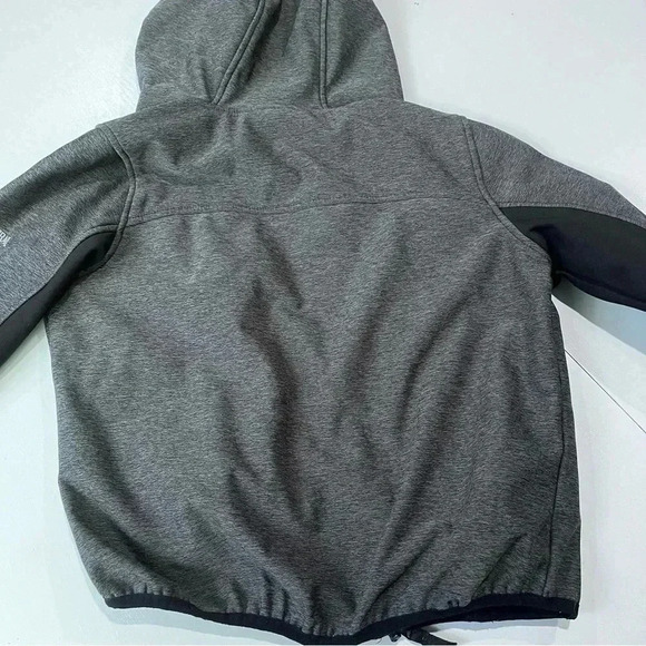 Pacific trail kids zip nad hood size 8 gray black - Picture 5 of 5